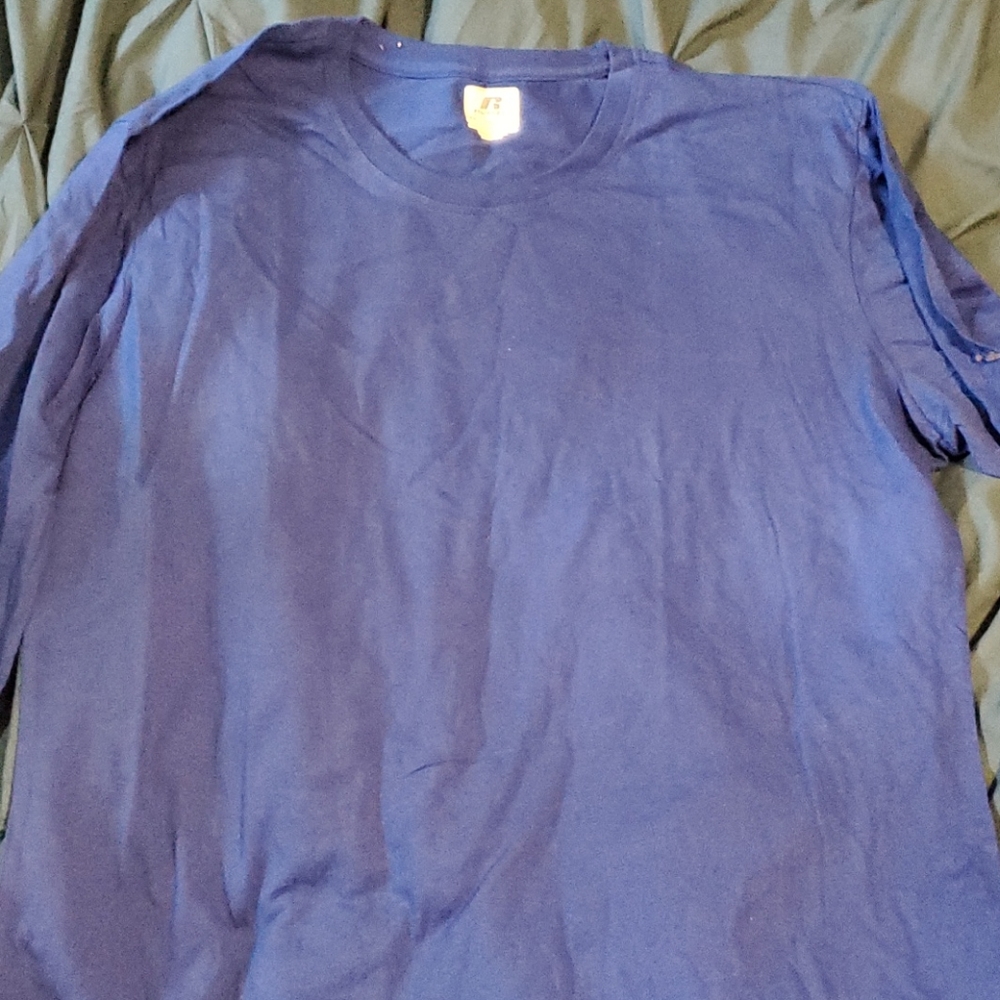 NWT Russell LS Royal Blue T-Shirt